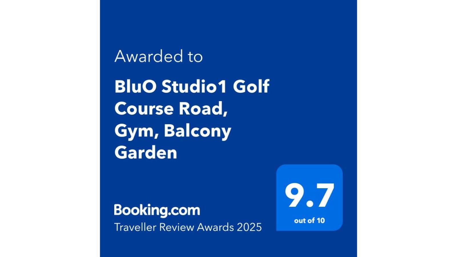 Bluo Studio1 Golf Course Road, Gym, Balcony Garden Gurgaon Esterno foto